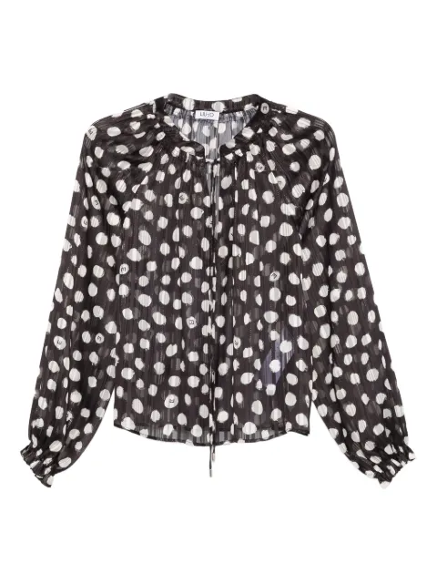 LIU JO polka-dot print blouse