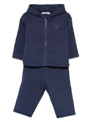 HUTTEliHUT フーデッド ジャンプスーツ | ブルー | FARFETCH JP