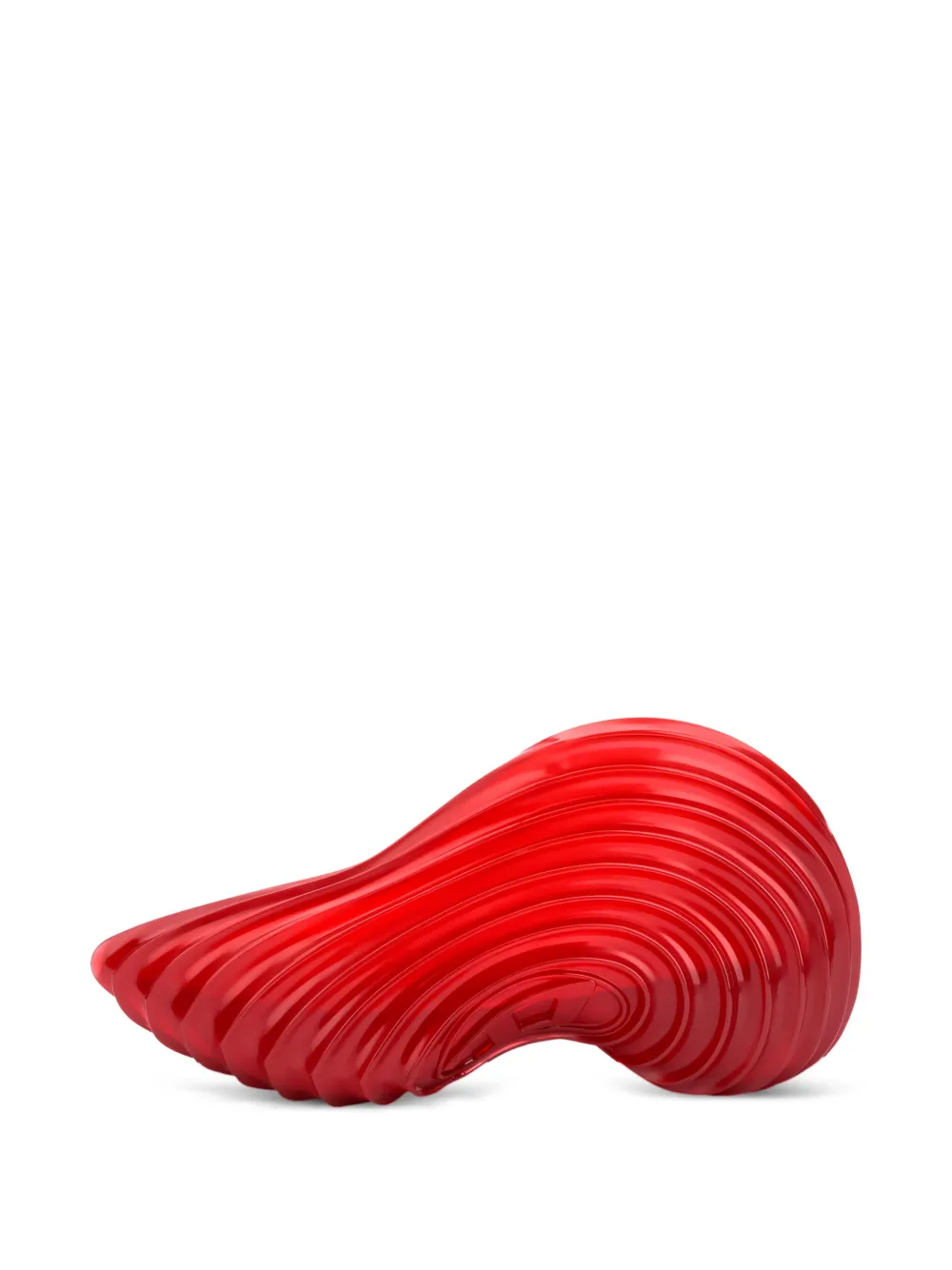 Melissa x Diesel Ad. Quantum wave-pattern sneakers Red