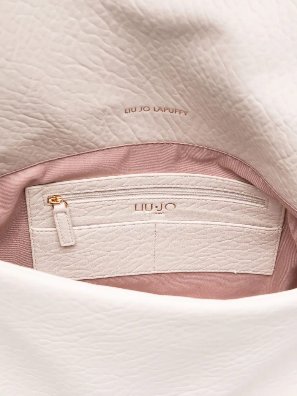 LIU JO Grote LaPuffy schoudertas Beige