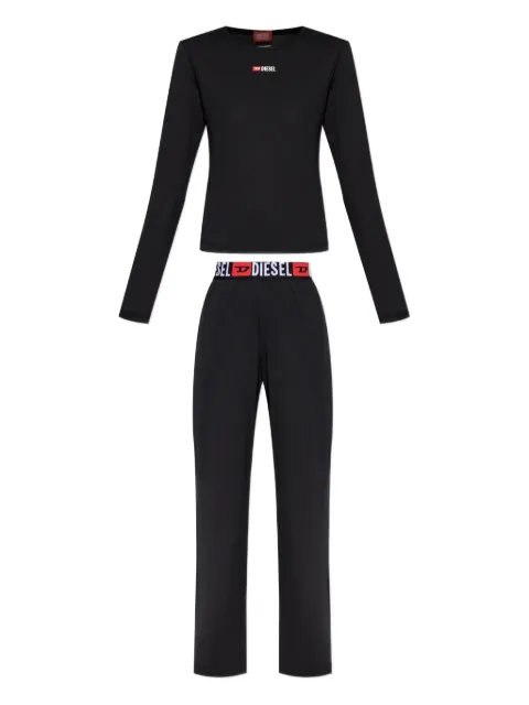 Diesel Gilda-D-Core logo-waistband pajama set