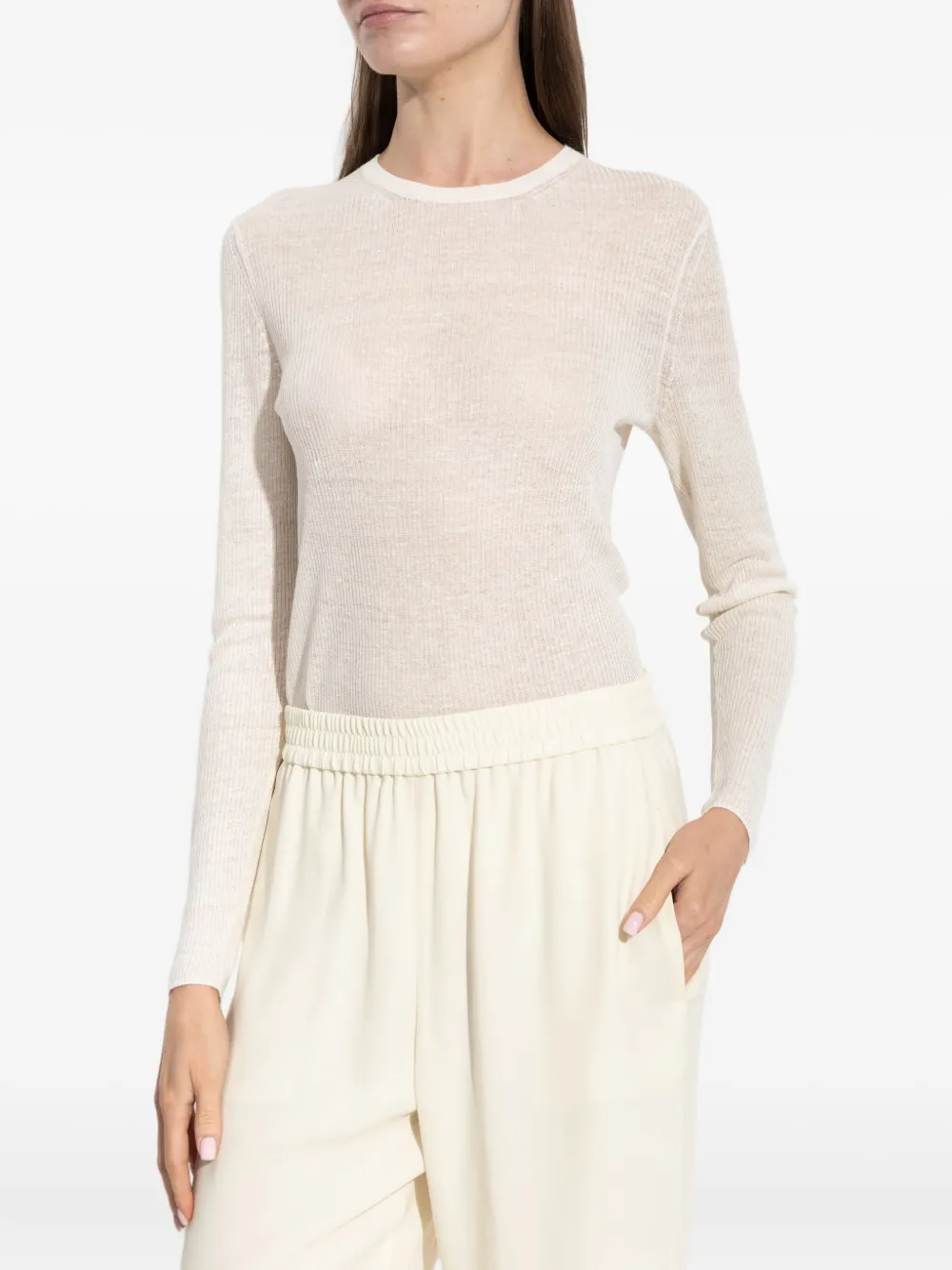 Theory long sleeve top Wit