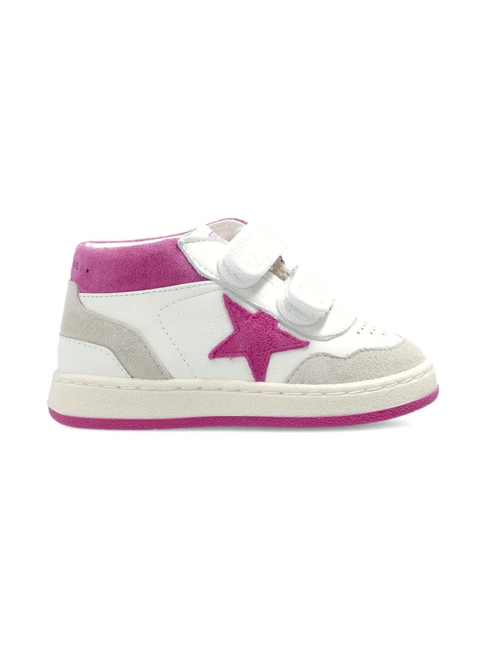 Golden Goose Kids June star-embellished sneakers White