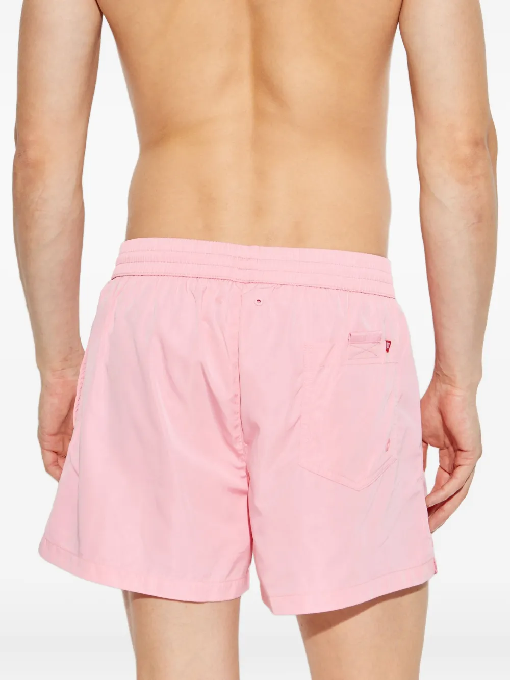 Diesel logo-print swim shorts Roze