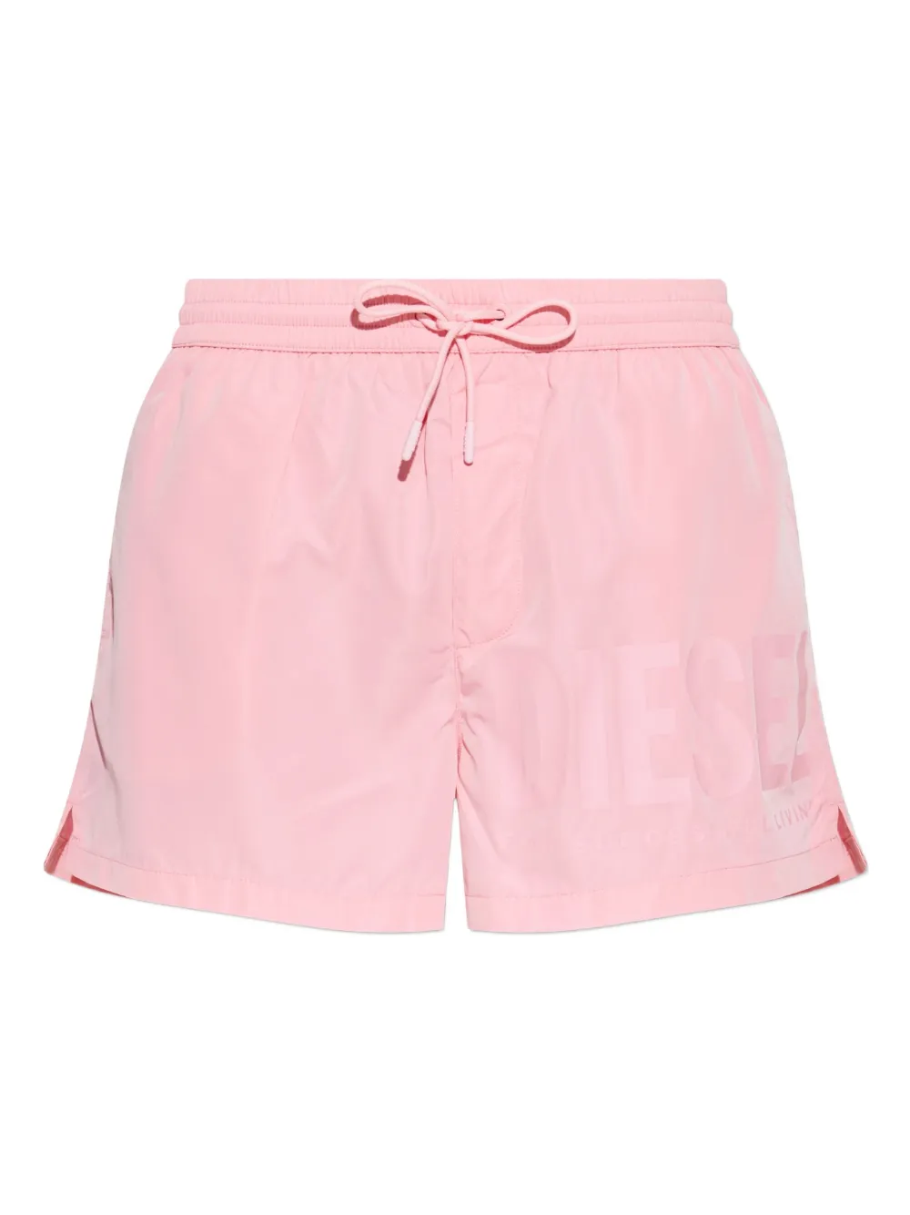 Diesel logo-print swim shorts Roze