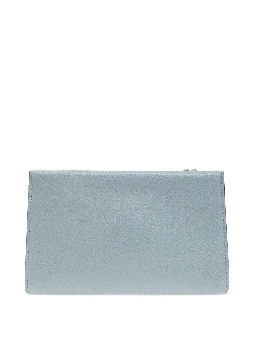 Furla Leren shopper met kettingband Blauw