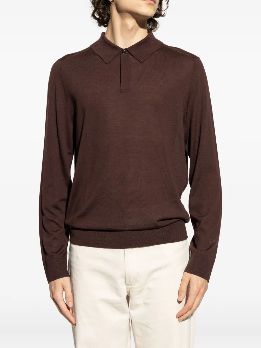 Paul Smith Trui met polokraag Rood