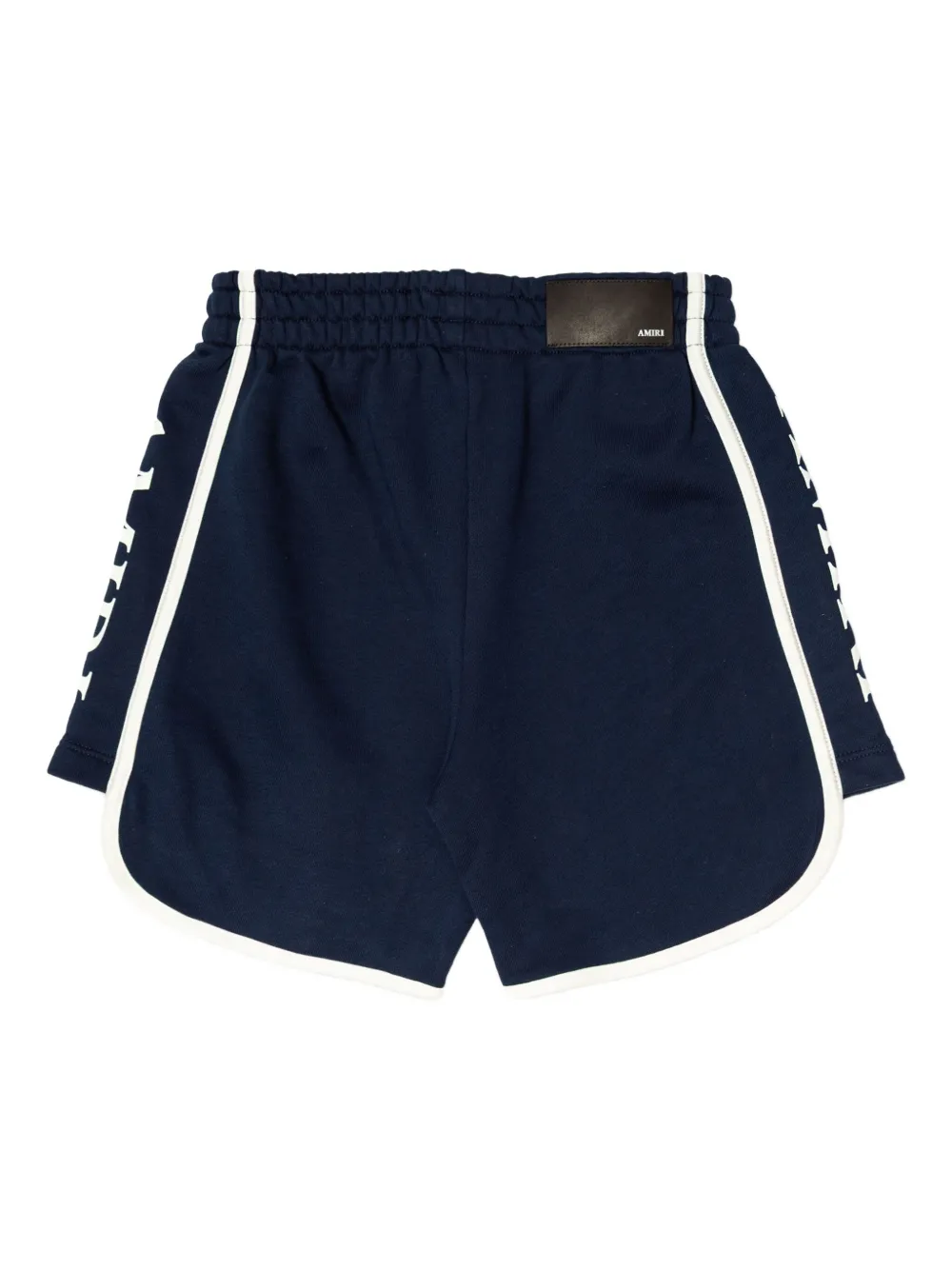 AMIRI KIDS Shorts met logodetail en zijstreep Blauw