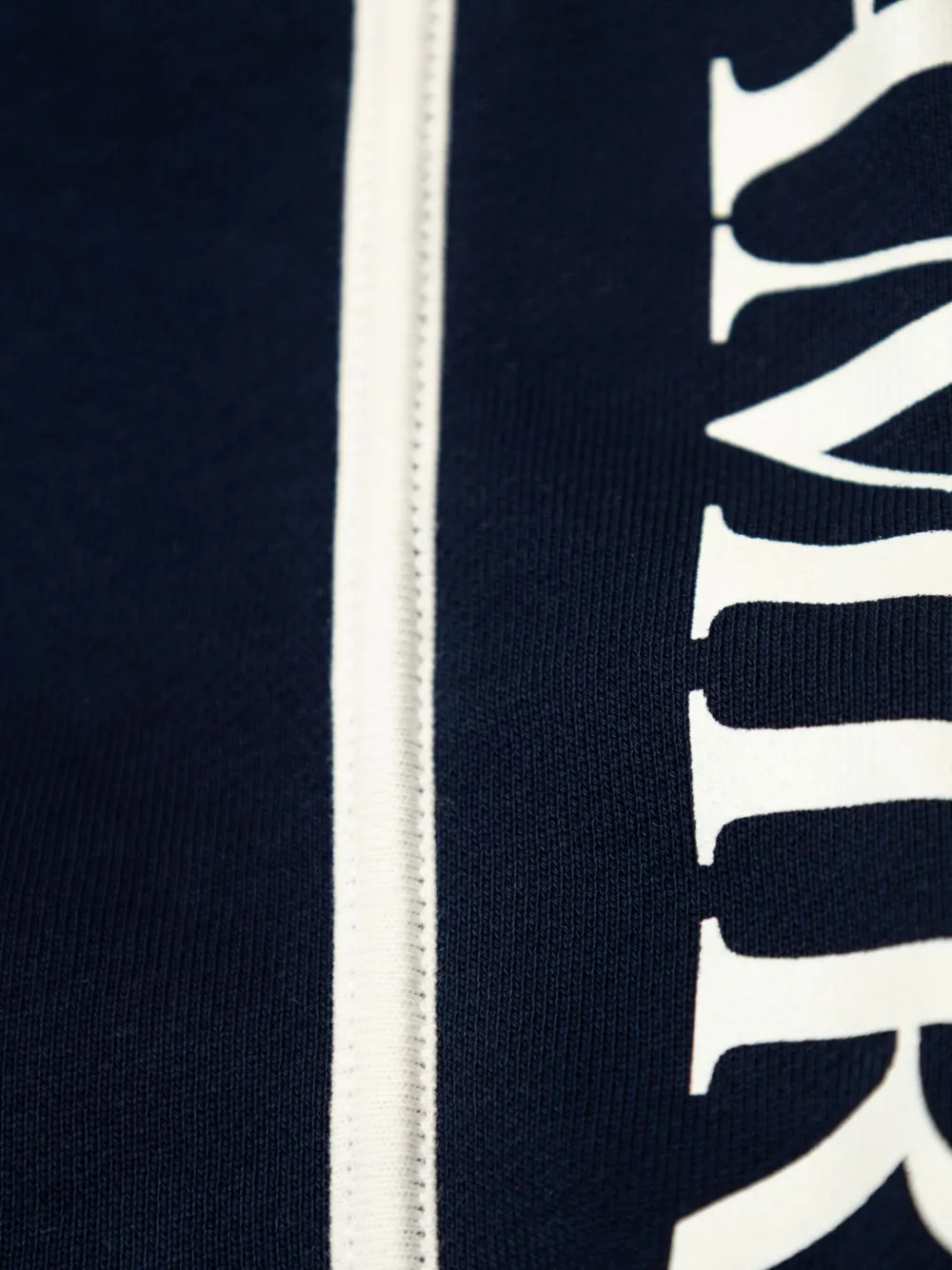 AMIRI KIDS Shorts met logodetail en zijstreep Blauw