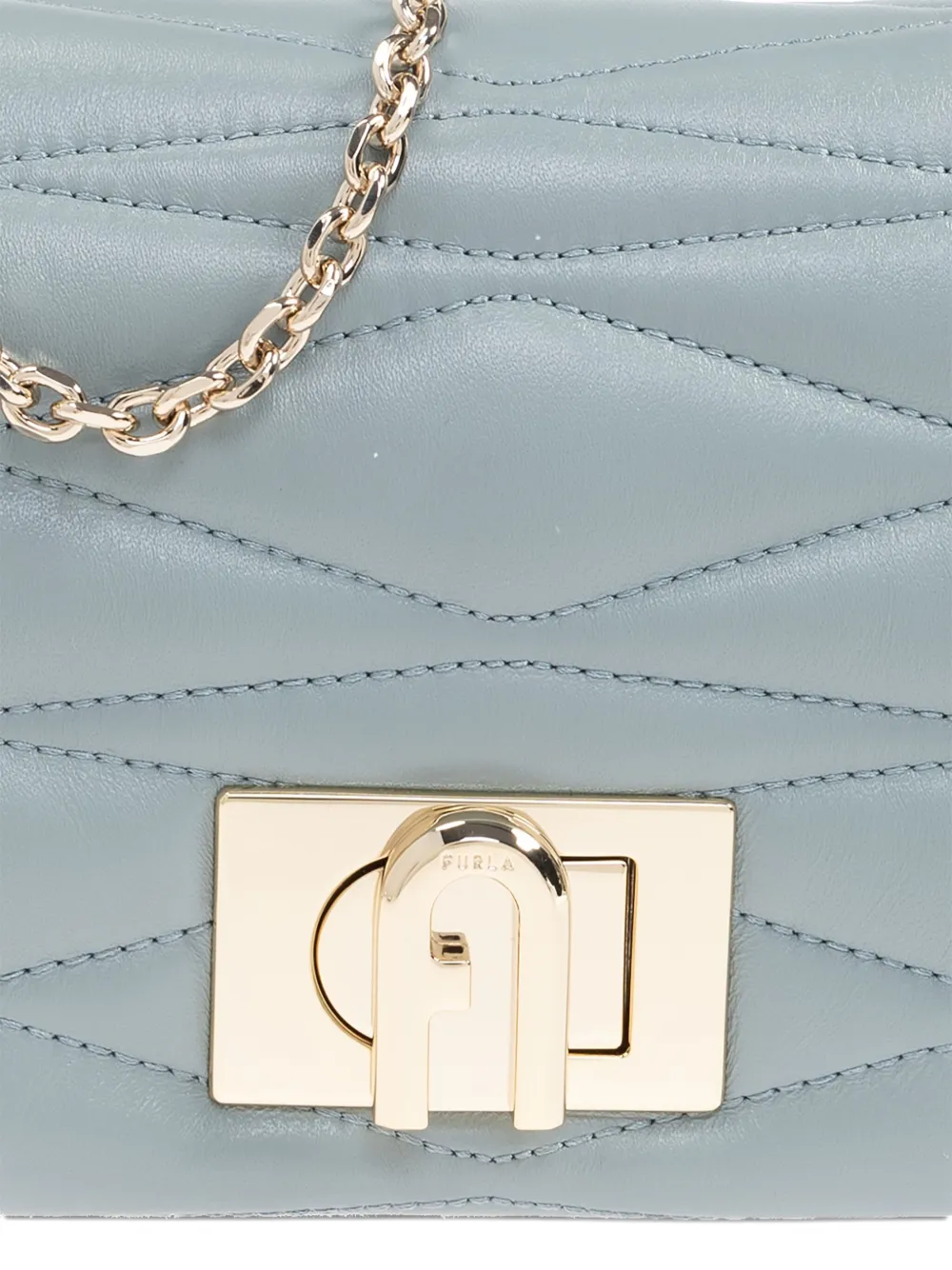 Furla 1927 mini-schoudertas Blauw