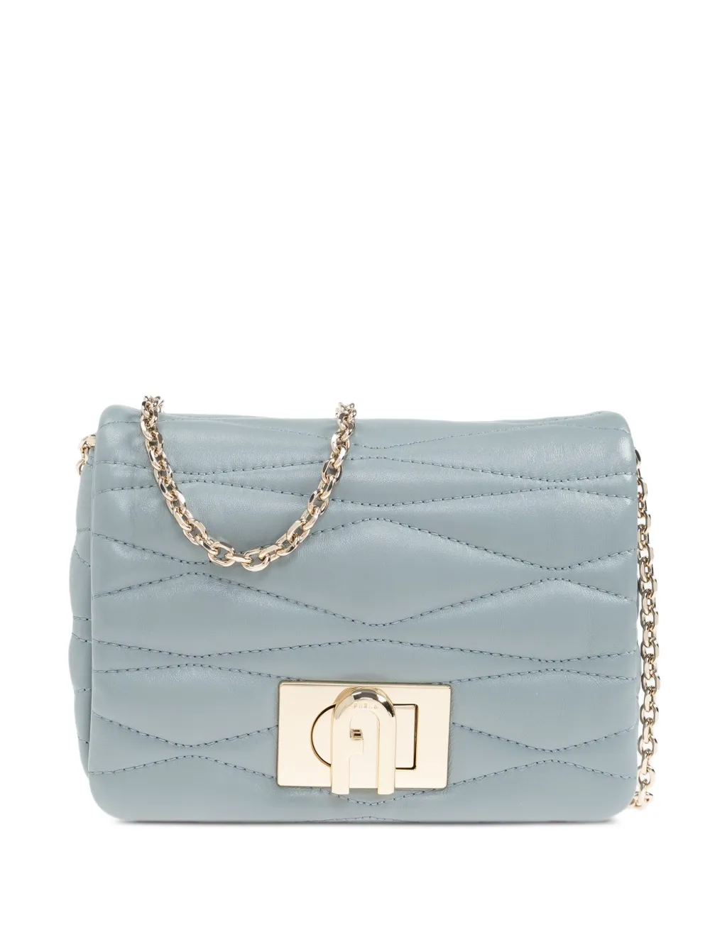 Furla mini Furla 1927 shoulder bag - ブルー Furla mini Furla 1927 shoulder bag - ブルー