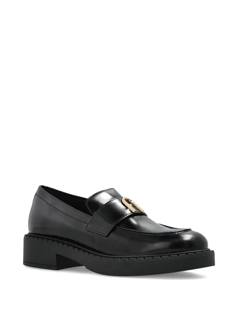 Furla platform leather loafers | Image 2