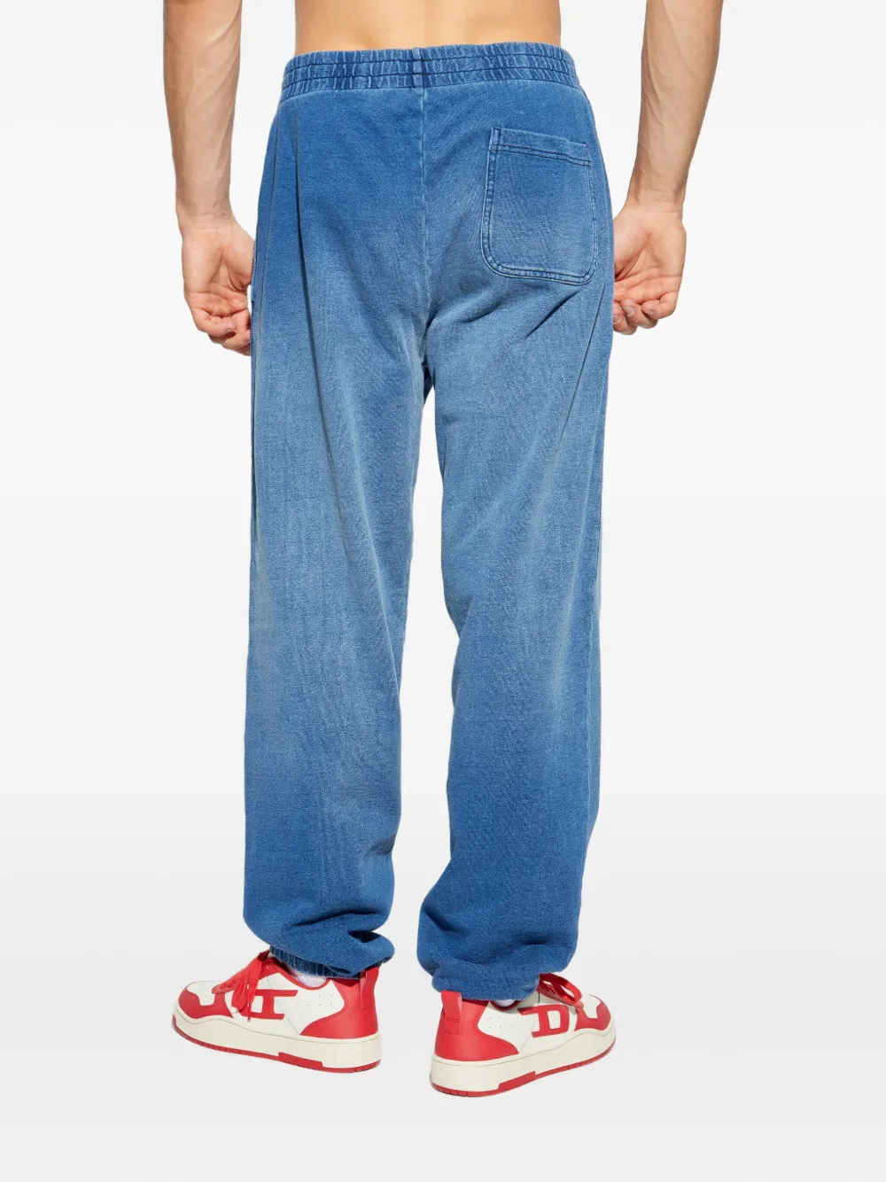 Diesel P-Marfy-New joggingbroek met zijstreep Blauw