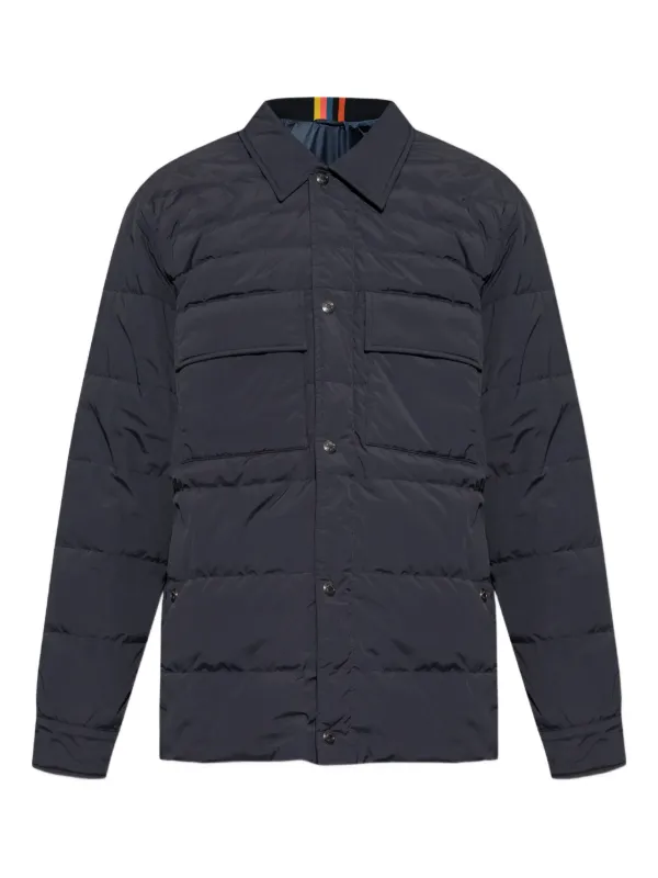 PS Paul Smith キルティング ジャケット Paul Smith キルティング ジャケット | ブルー | FARFETCH JP