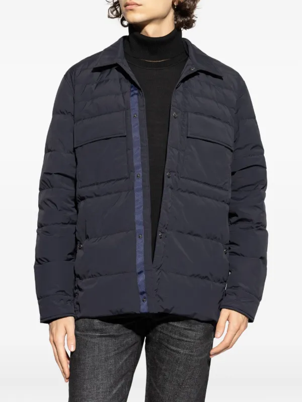 PS Paul Smith キルティング ジャケット Paul Smith キルティング ジャケット | ブルー | FARFETCH JP