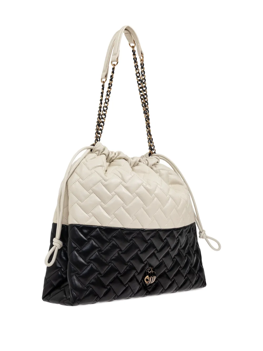 Kurt Geiger London Kensington tas met trekkoord Zwart