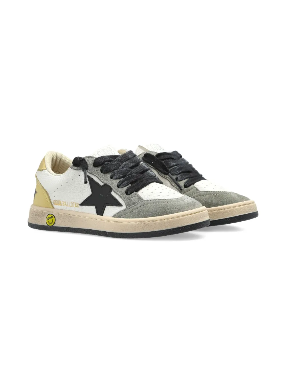 Golden Goose Kids Ball Star star-detail sneakers | Grey | Image 1