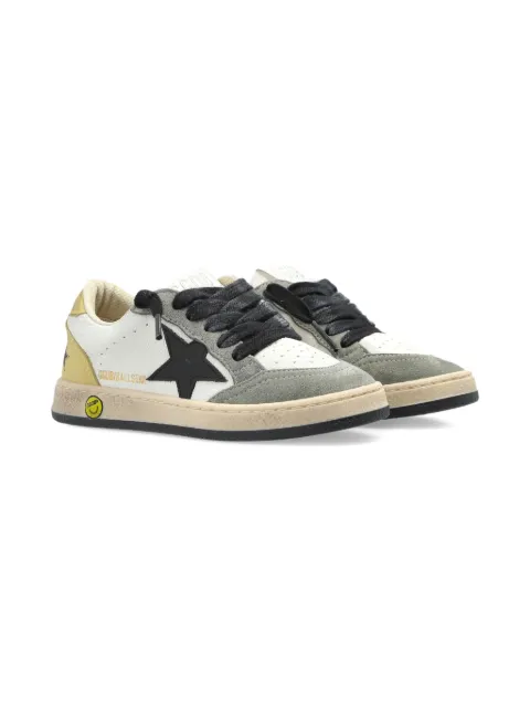 Golden Goose Kids سنيكر 'بول ستار' بزينة نجمة
