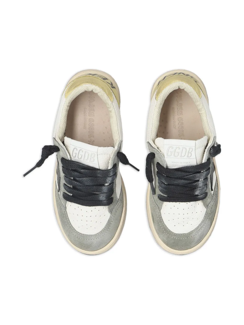 Golden Goose Kids Ball Star-detail sneakers Grey