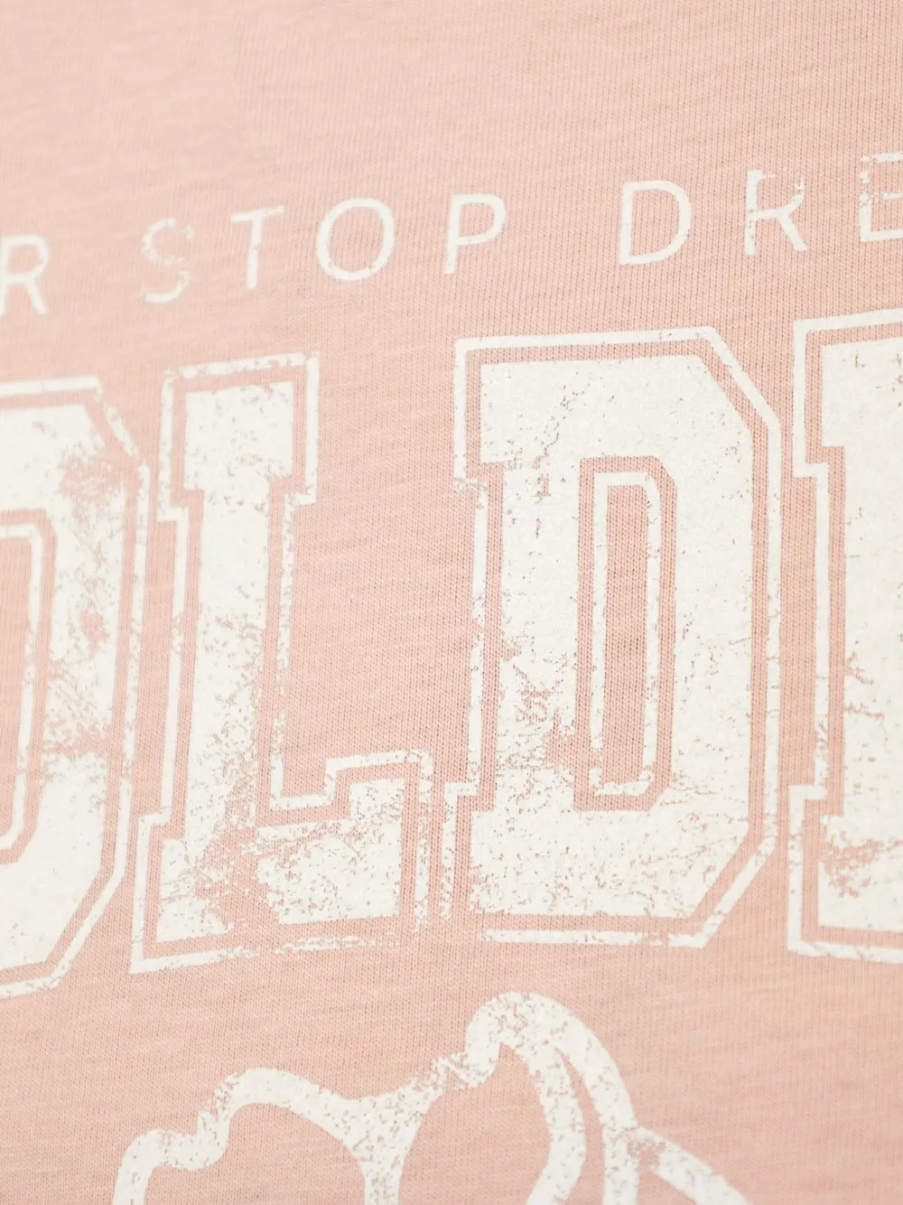Golden Goose Kids Katoenen T-shirt met logoprint Roze