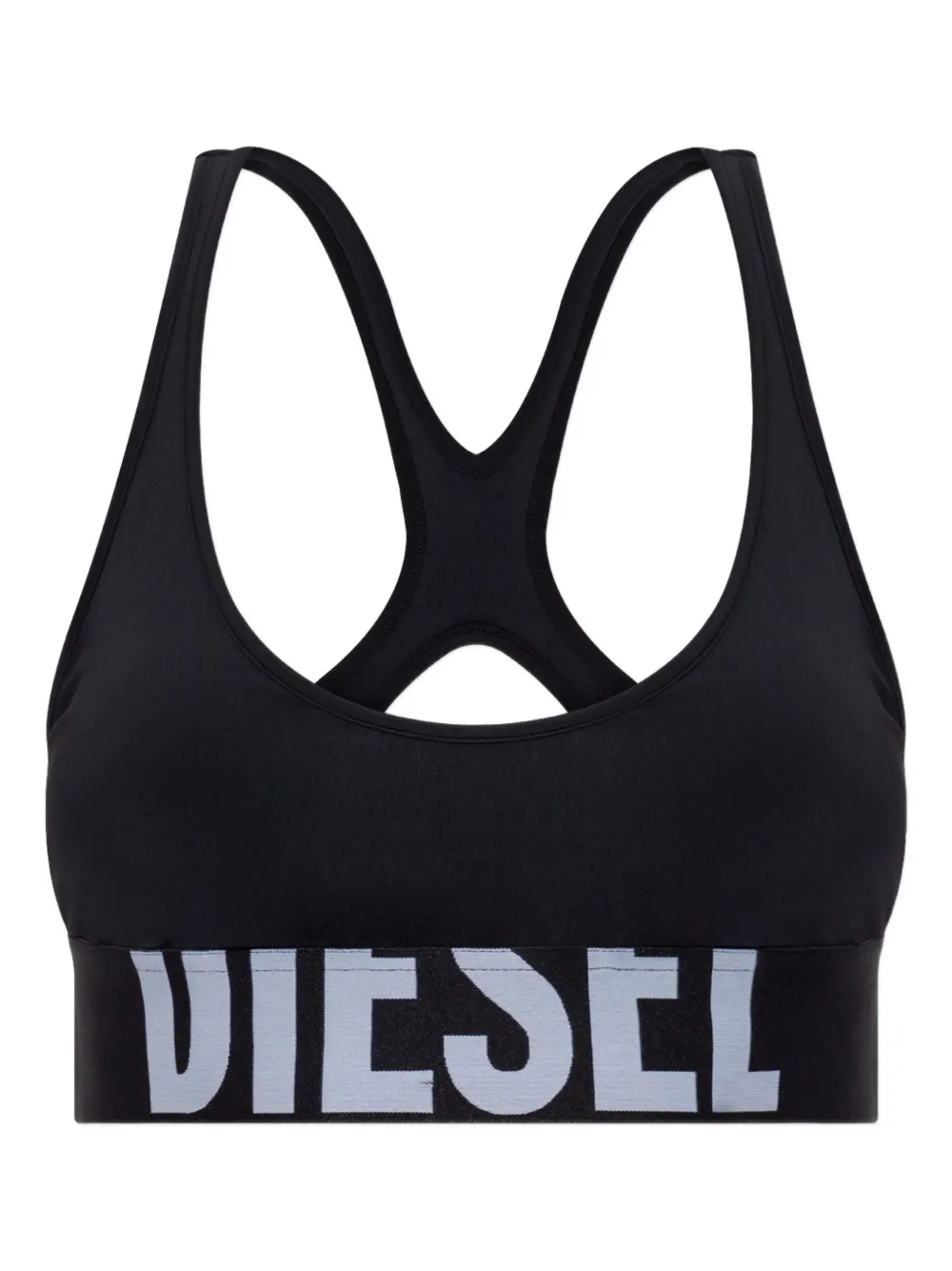 Diesel Allison-D-Pop sport-bh verfraaid met logo Zwart