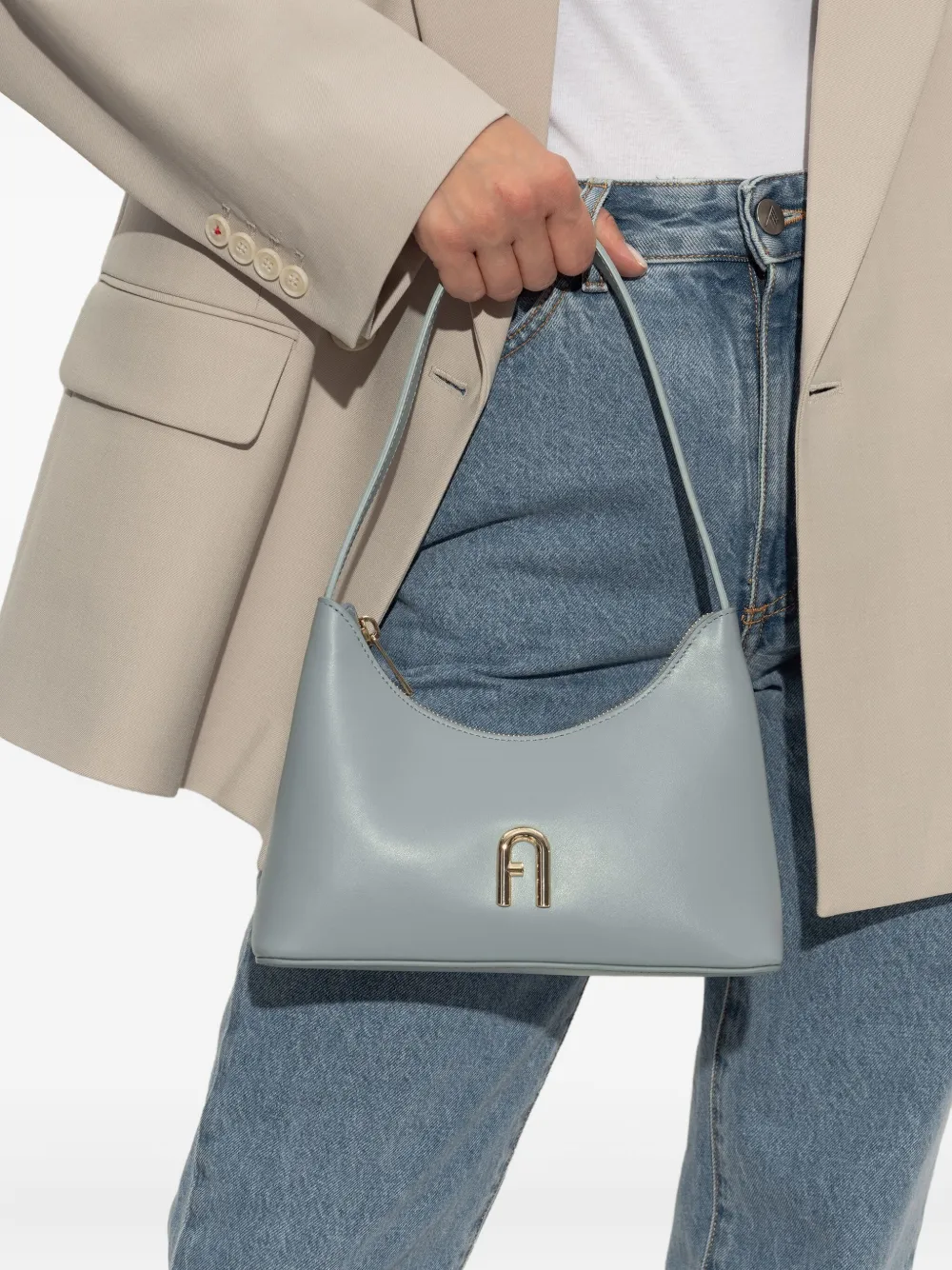 Furla Diamante shopper Blauw