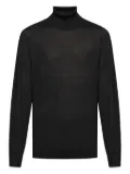Paul Smith turtleneck wool sweater - Black