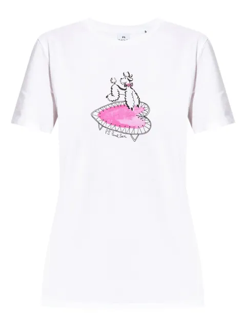 PS Paul Smith dog-print T-shirt