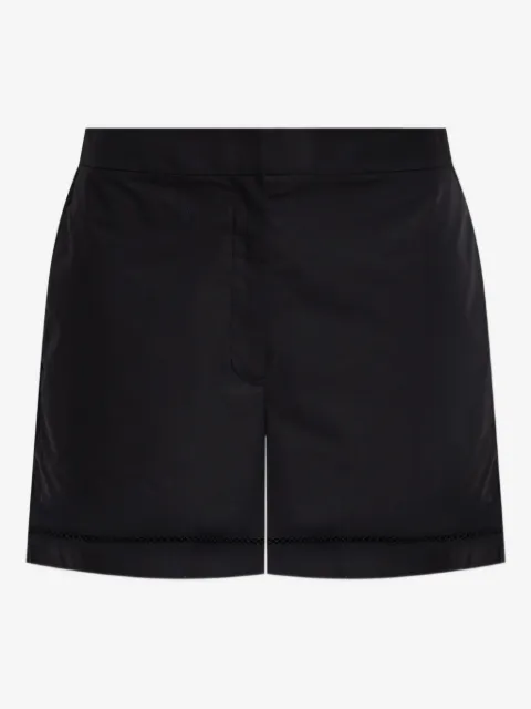 Theory Popeline shorts met ringlets