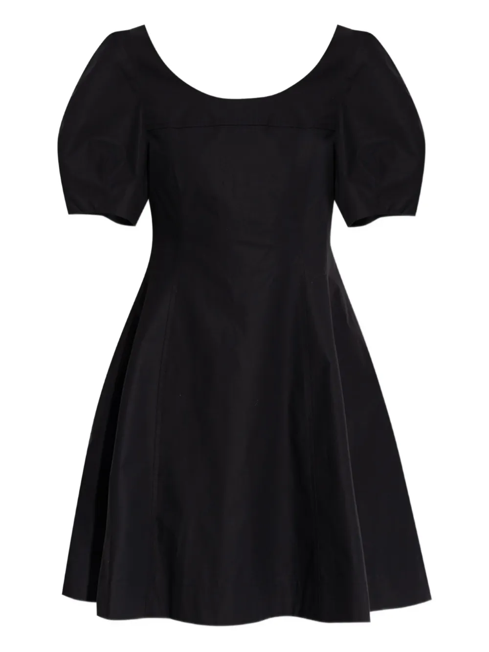 Theory puff-sleeve dress | Black | Image 1