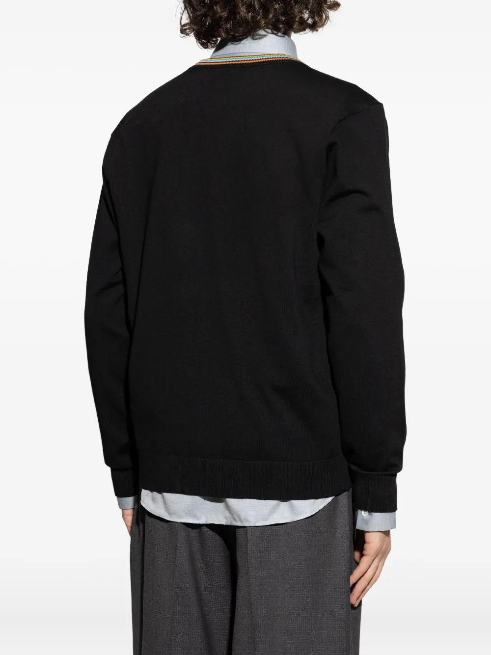 Paul Smith Vest met gestreept detail Blauw