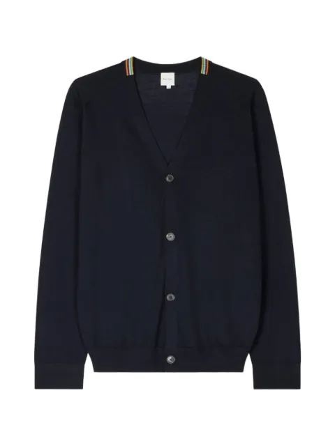 Paul Smith washable wool 'Signature Stripe' cardigan