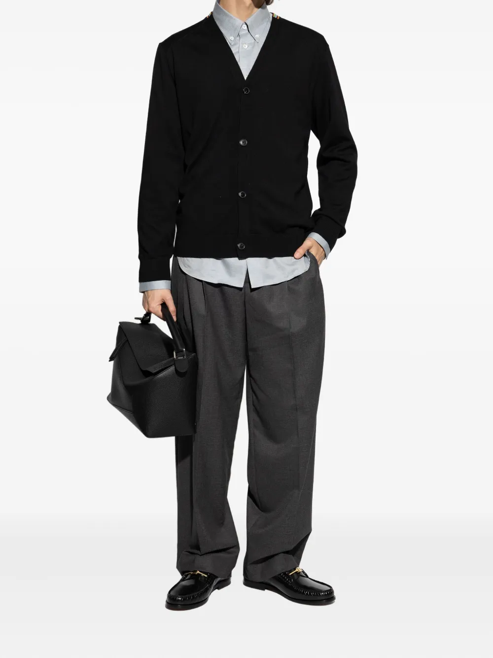 Paul Smith Katoenen overhemd Grijs