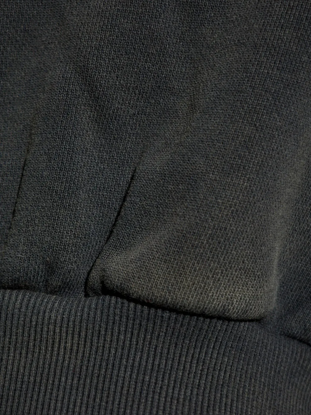 ENTIRE STUDIOS Cropped hoodie Zwart