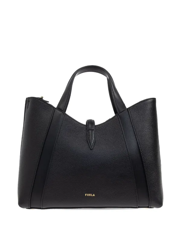 Furla Leather Tote Bag | Black | FARFETCH Furla Leather Tote Bag | Black | FARFETCH