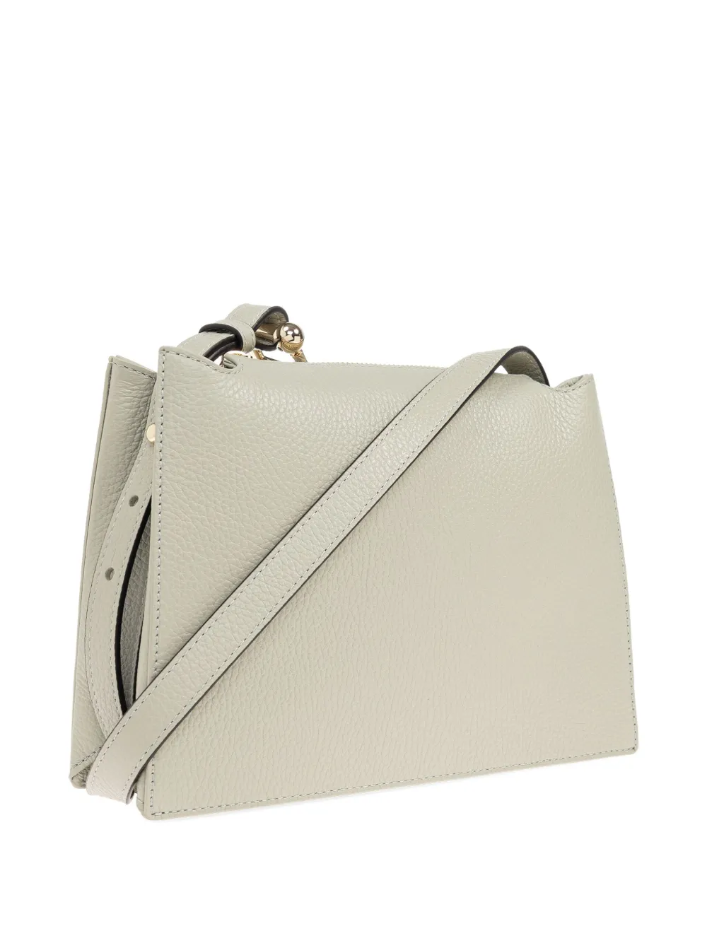Furla Nuvola Panna kleine leren crossbodytas Grijs