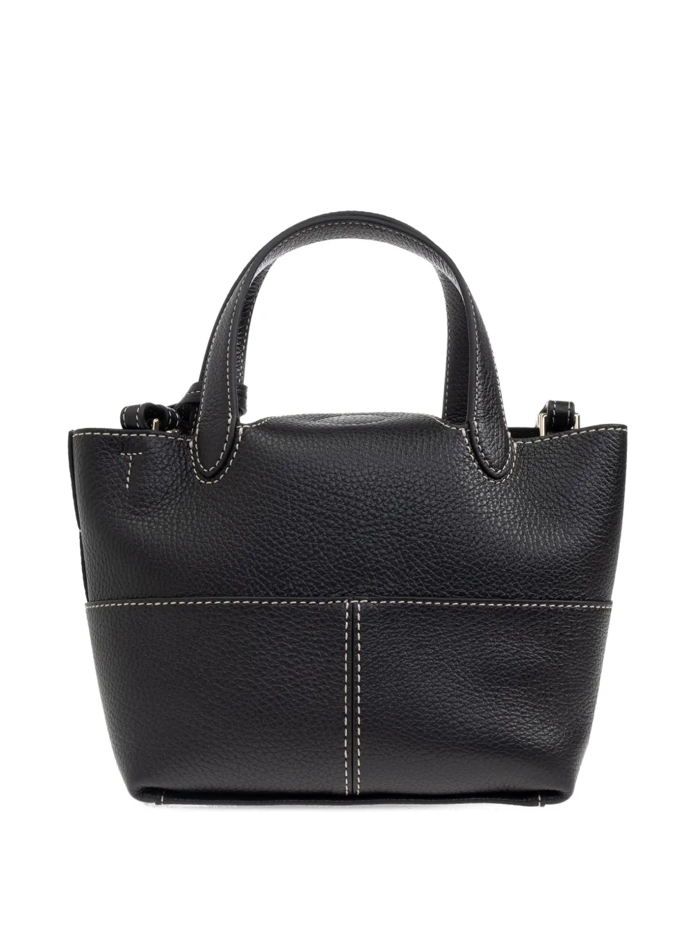 Furla Kleine Primrose leren tas met handgreep Zwart