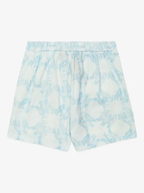 AMIRI KIDS bermudas con pinzas
