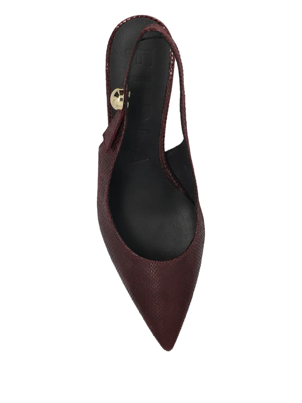 Furla 65 mm leren pumps met hak Paars
