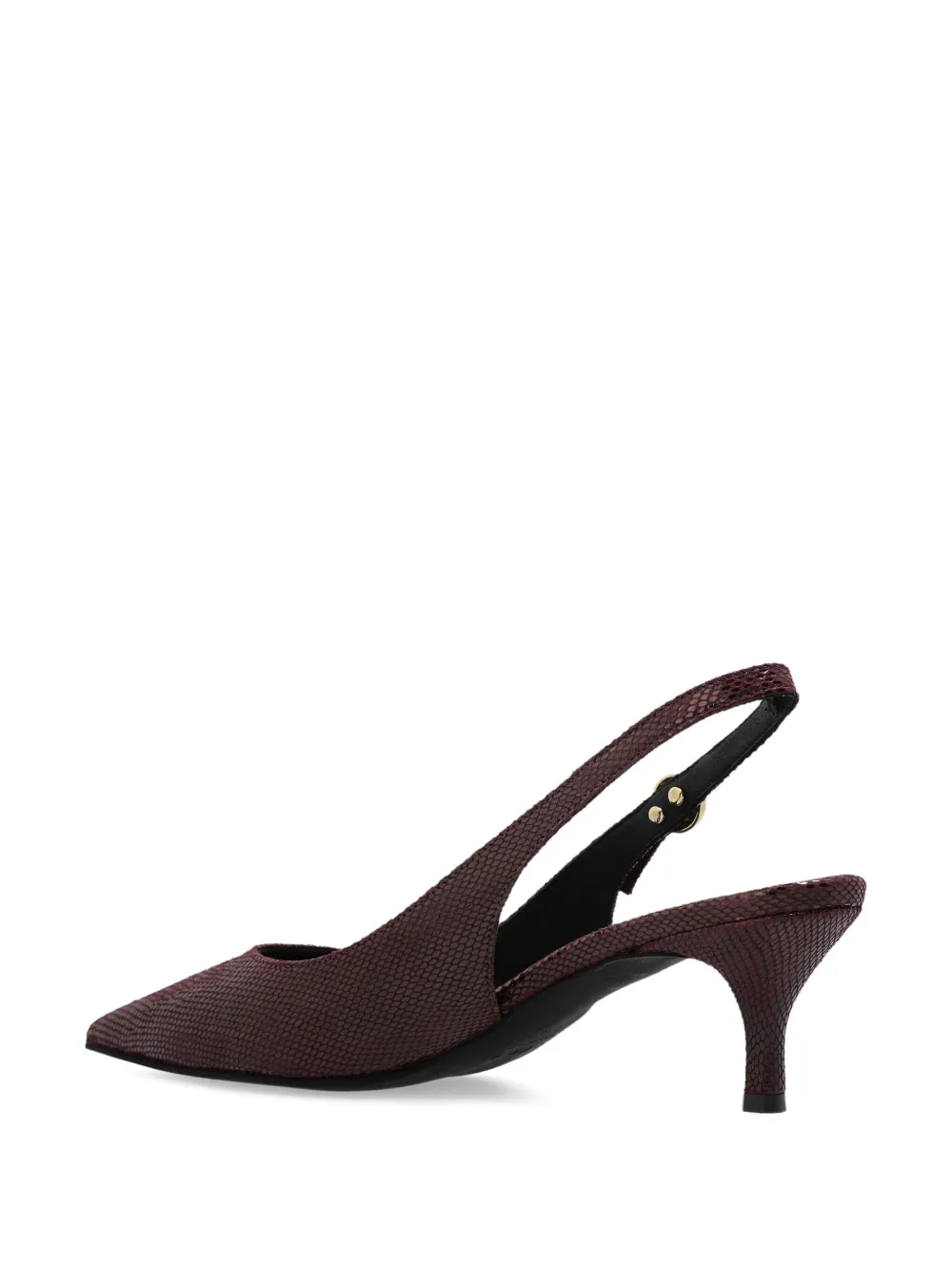 Furla 65 mm leren pumps met hak Paars
