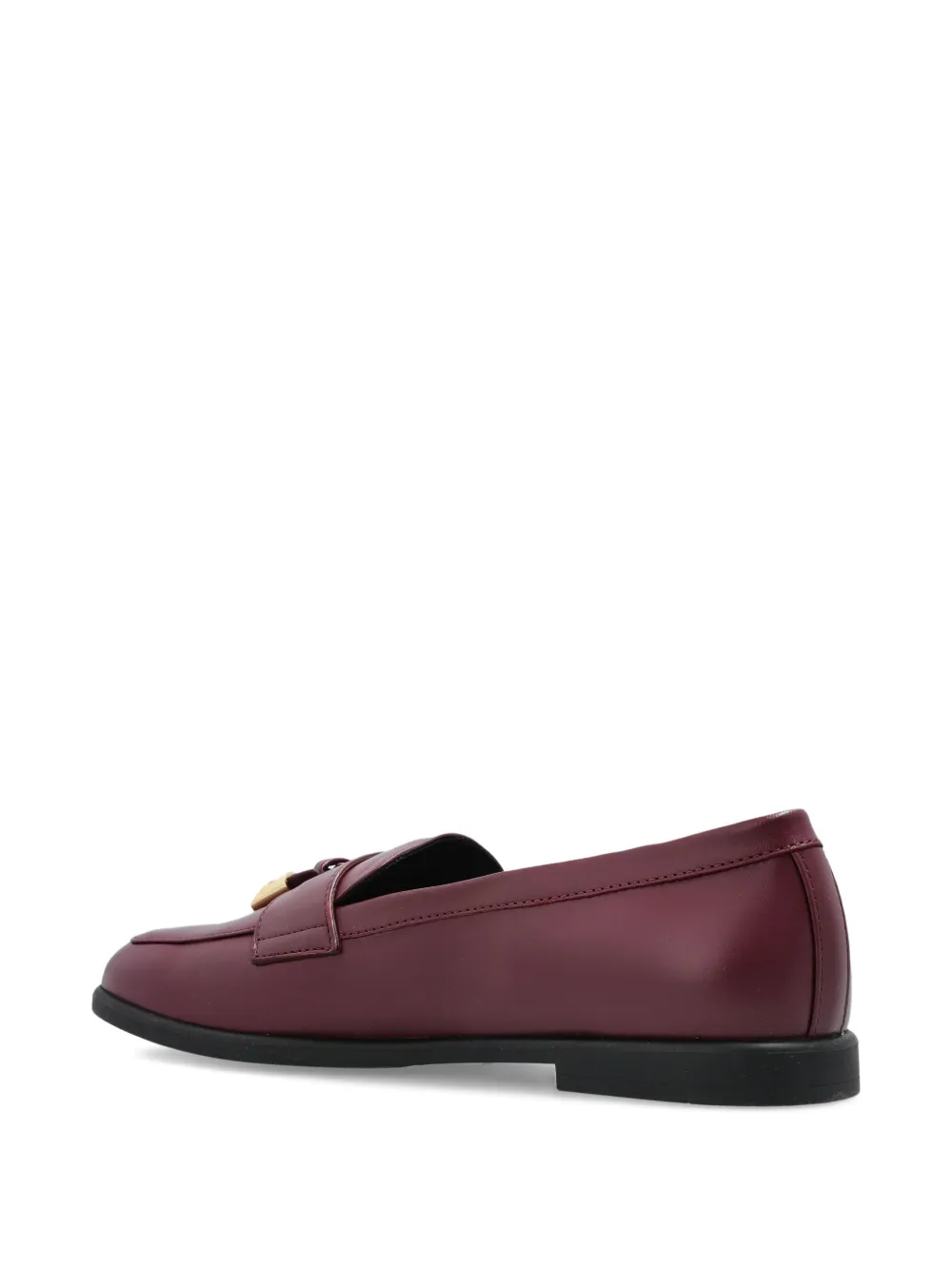 Furla Leren loafers Paars