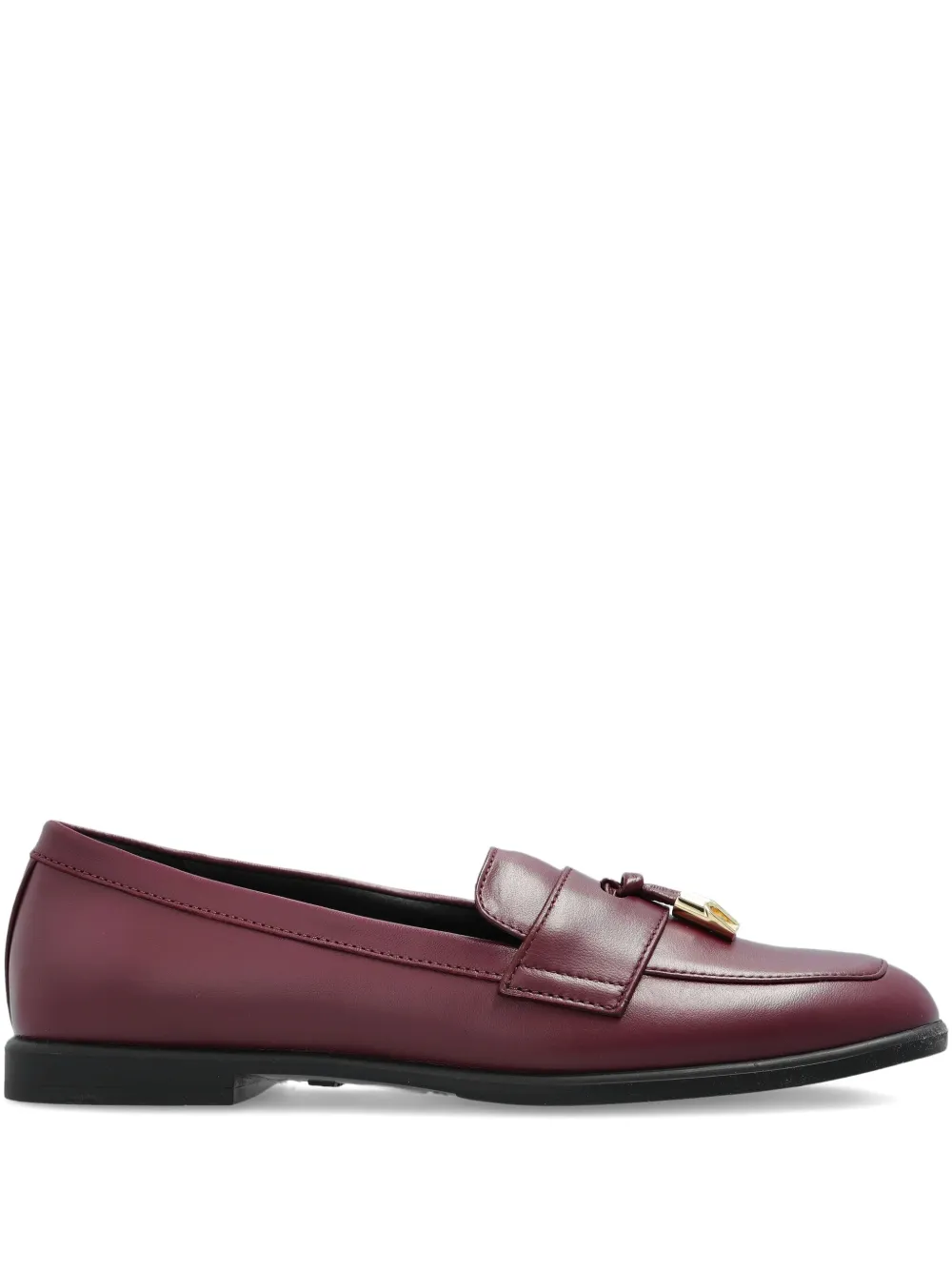 Furla leather loafers | Purple | Image 1