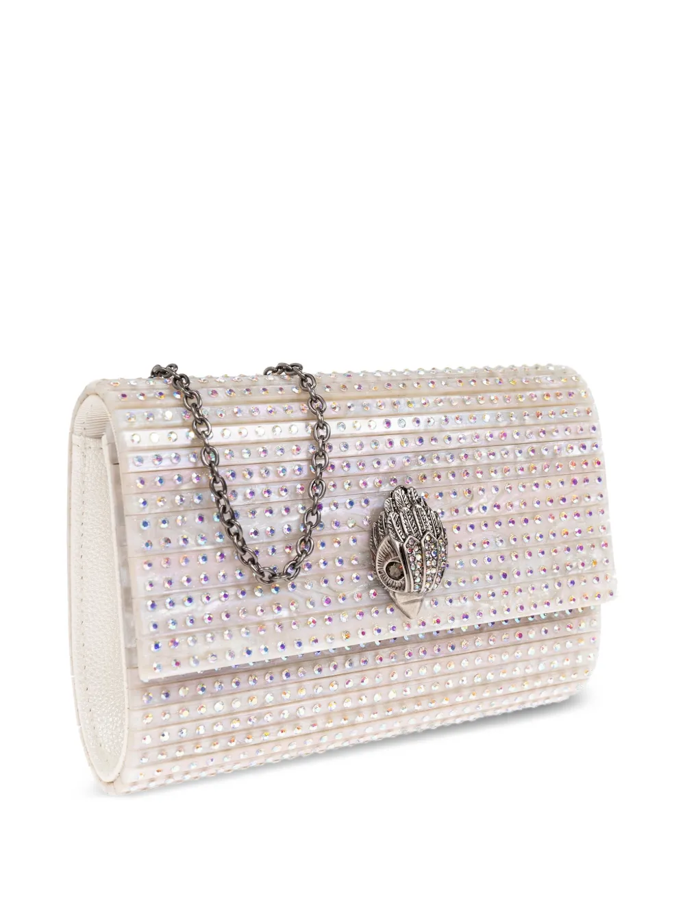 Kurt Geiger London Party Eagle clutch Wit