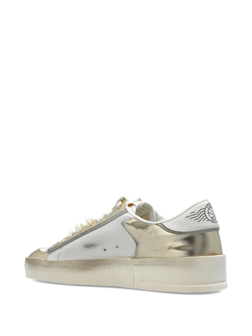 Golden Goose leather sneakers Yellow