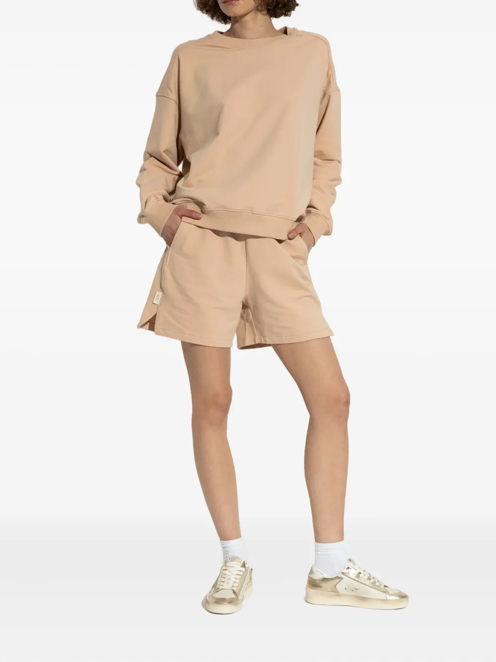 Golden Goose leather sneakers Yellow