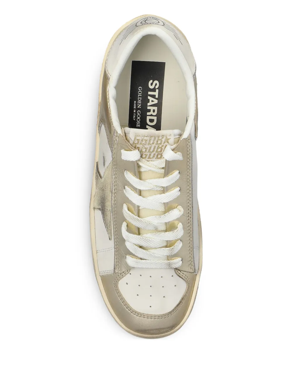 Golden Goose leather sneakers Yellow