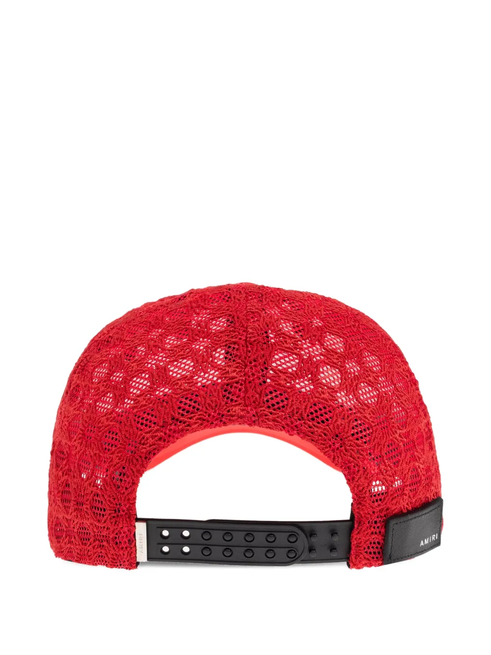 AMIRI Truckerpet met geborduurd logo en mesh Wit