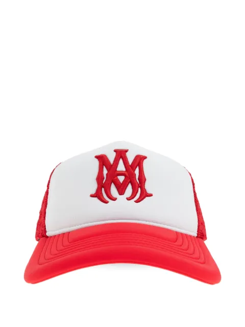 AMIRI logo-embroidered mesh trucker cap