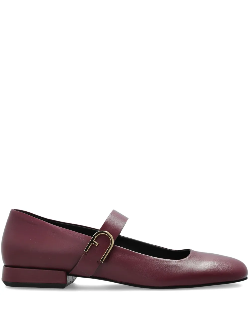 Furla Ballerina's met gesp Paars