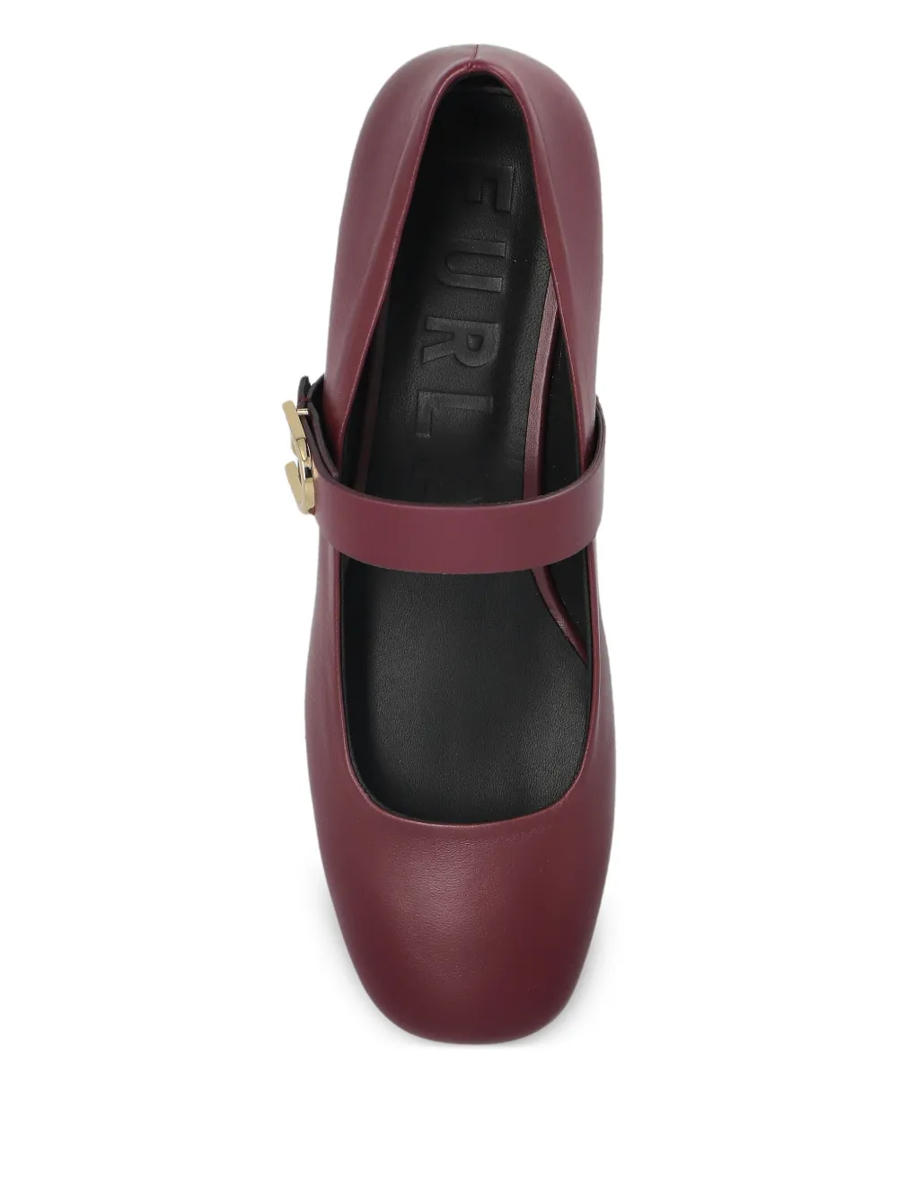 Furla Ballerina's met gesp Paars